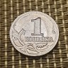 Монета 1 копейка 2001 год СП